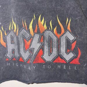 AC/DC Ultra Cropped T-Shirt, M/L